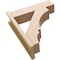 Ekena Millwork 7 1/2-in W x 26-in D x 30-in H Balboa Block Rough Cedar Woodgrain TimberThane Outlooker, Primed Tan OUTUR075X26X30BOA44RCPR - alternate 2